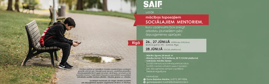 Topošo sociālo mentoru mācības